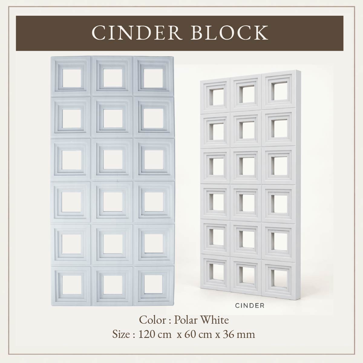 CINDER BLOCK