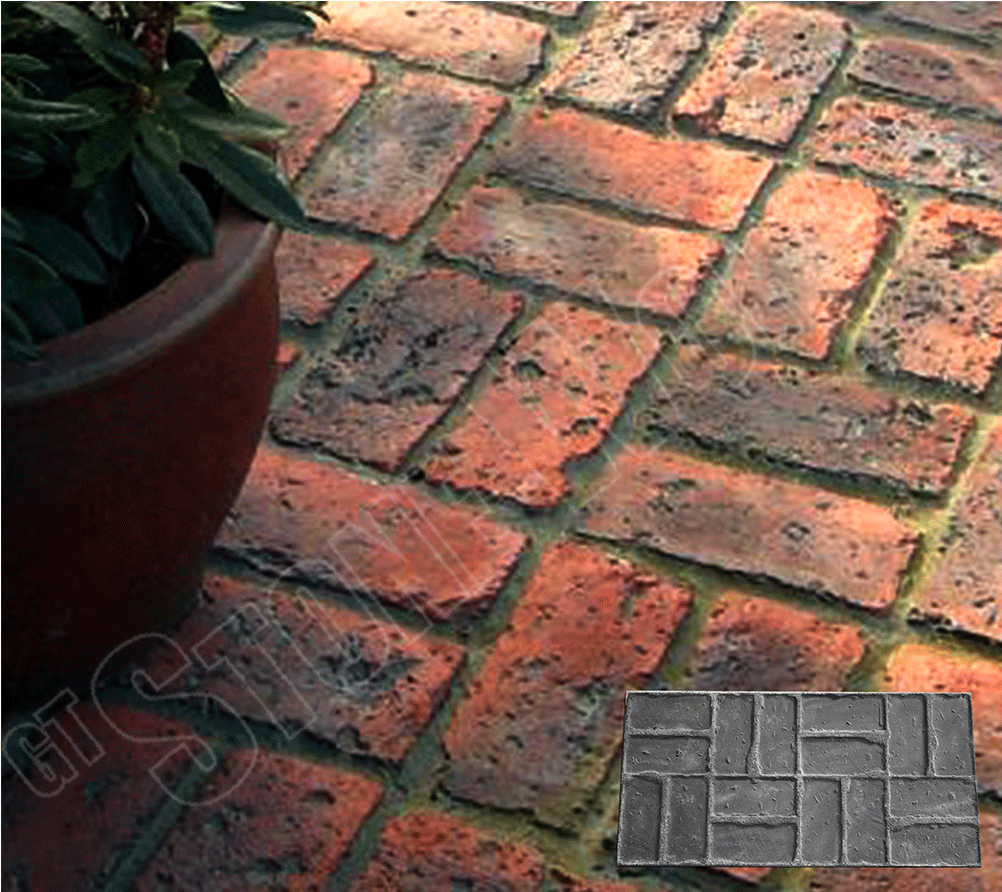 OLD BRICK BASKET WEAVE