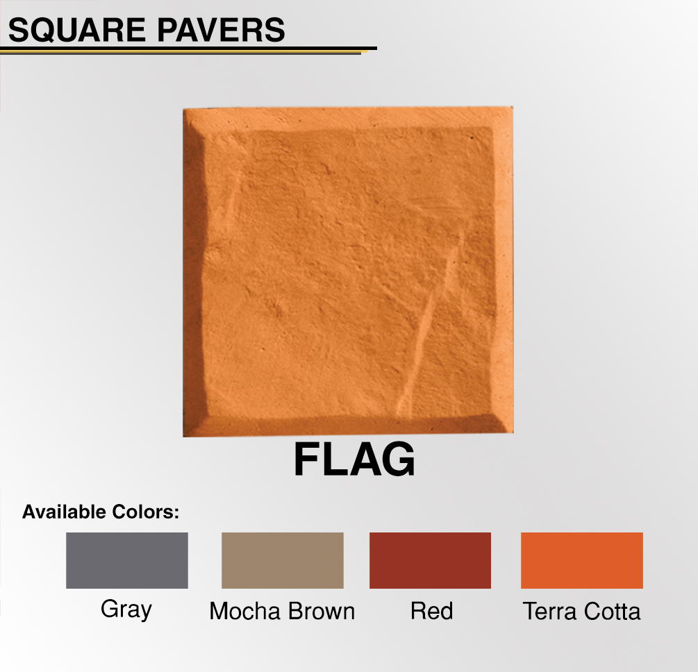 Square Paver Flag 