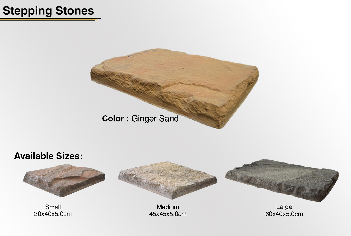 Stepping Stone Gingersand