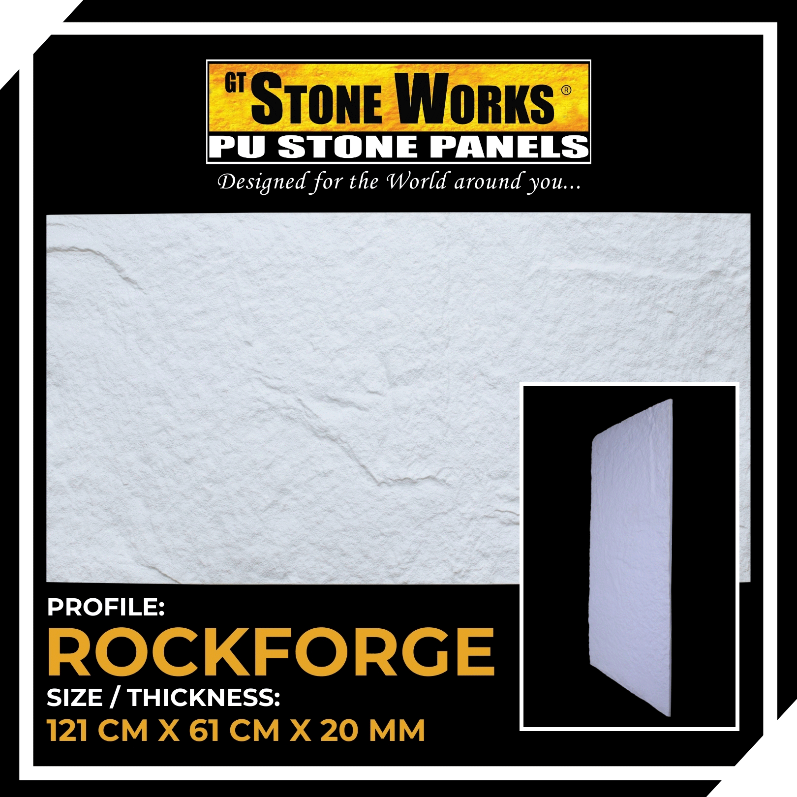 PU PANEL ROCKFORGE
