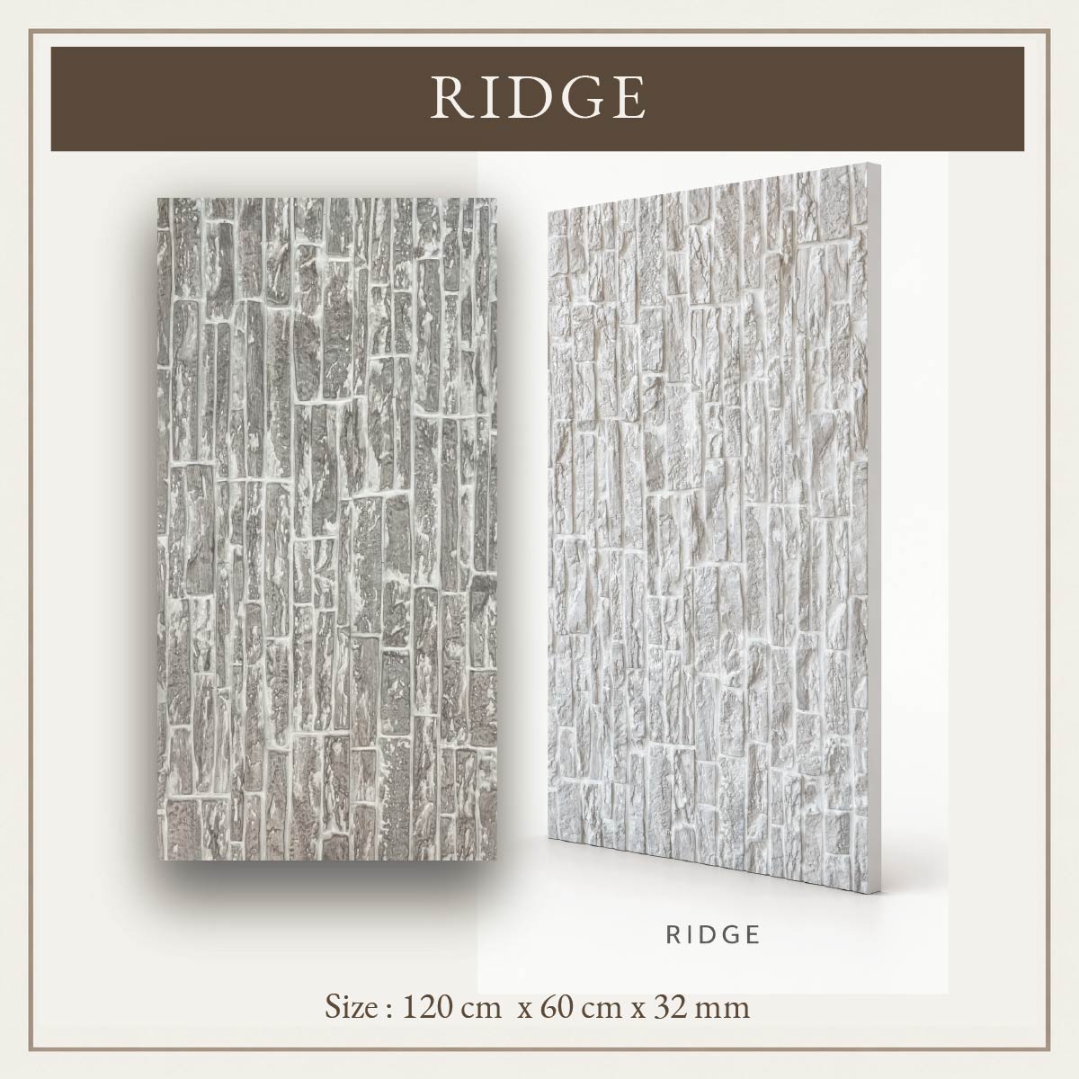 PU PANEL RIDGE
